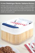 Bambu 4'lü Pinterest Stil Organizer Sepet 16572