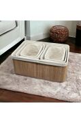 Bambu 5'li Pinterest Stil Organizer Sepet 16573