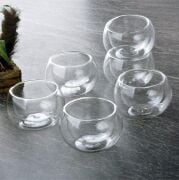 Tohana 6 lı Çift Cidarlı Sosluk Çerezlik Takımı 100ml 75454