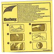 Bestway 62091 Şişme Havuz 6,5X6,5 cm Tamir Yaması