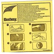 Bestway 62091 Şişme Havuz 6,5X6,5 cm Tamir Yaması