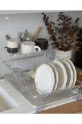 Arow Classic Cream Alimünyum Katlı Tabaklık TR-6499