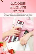 Cook&Eat Şarjlı Portatif Taşınabilir Buz Kırıcı Karıştırıcı El Blenderi S-POW