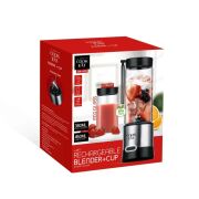 Cook Eat 450Ml + 380Ml Taşınabilir Şarjlı Metal Kişişel Blender GN-A02