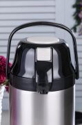 Cooker 2008 3.5 Litre Pompalı Çelik Termos Siyah