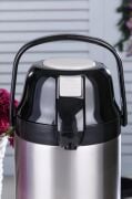 Cooker 2008 3.5 Litre Pompalı Çelik Termos Siyah