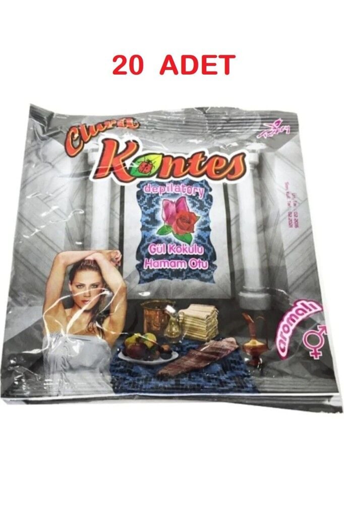 Tüy Dökücü Hamam Otu Tozu 20 Adet