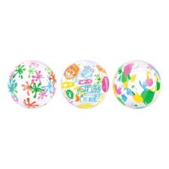 BESTWAY 31036 ŞEFFAF DESENLİ PLAJ TOPU 51 CM