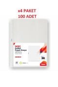 Noki XL A4 Poşet Dosya 100 Adet 25X4pk 4830XL