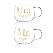 Perotti Costa Mr-Mrs 2 Li Cam Kupa 400 Ml 15517