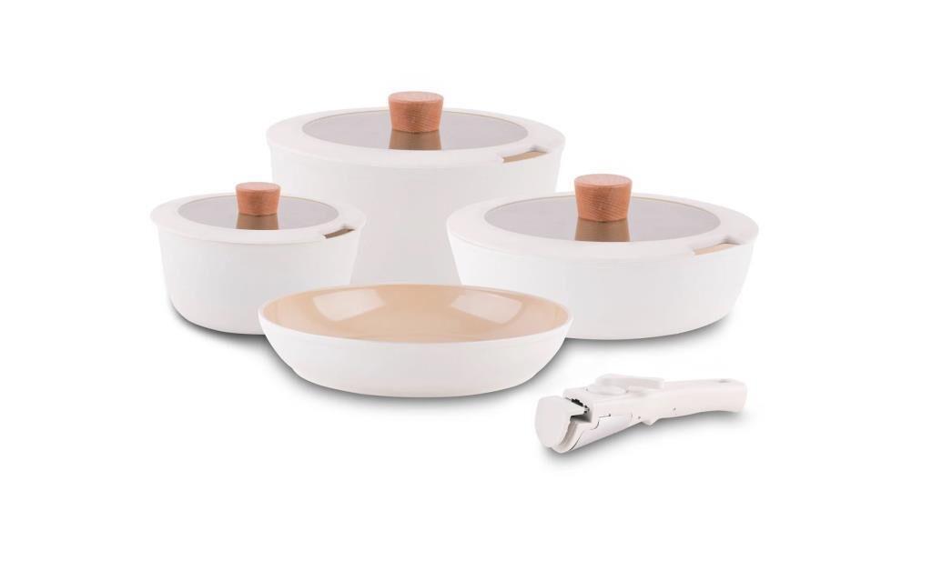 Pink&More Arlo 7 Parça Döküm Tencere Seti TR-4263
