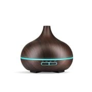 Hava Nemlendirici Buhar Makinesi Ve Aroma Terapi Led Işıklı Koyu Kahve sl-168