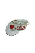 Lüks Emaye Kızartma Tenceresi Fritöz 22cm 3,90 Litre Reçel T-3698