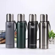 Kapris Çift Katlı Paslanmaz Çelik Termos 750ML Yeşil Kap-295