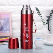 Kapris Çift Katlı Paslanmaz Çelik Termos Kırmızı 750 ml Kap-288