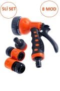 Kinetex 5 Parça Otomatik Tetikli Bahçe Sulama Tabancası 8 Modlu 3172