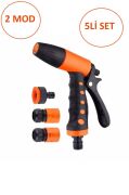 Kinetex 5 Parça Otomatik Tetikli Bahçe Sulama Tabancası 2 Modlu 3174