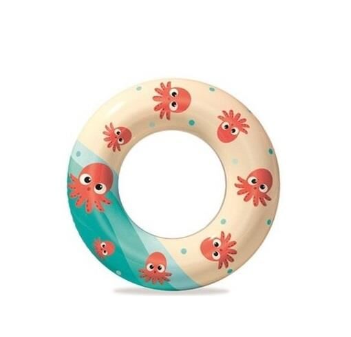 Bestway 36014 Desenli Şişme Çocuk Deniz&Havuz Simidi 61 cm