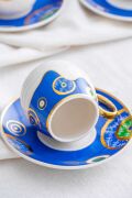 Acar Jupiter 6 Kişilik Porselen Kahve Fincanı Takımı - 90 ml 06011