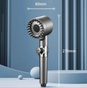 Kapris Masaj Başlıklı Filtreli Fonksiyonlu Duş Başlığı