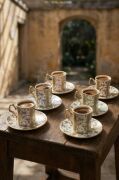 Acar Wilmot 6lı Porselen Kahve Fincan Takımı 90 ml 08878