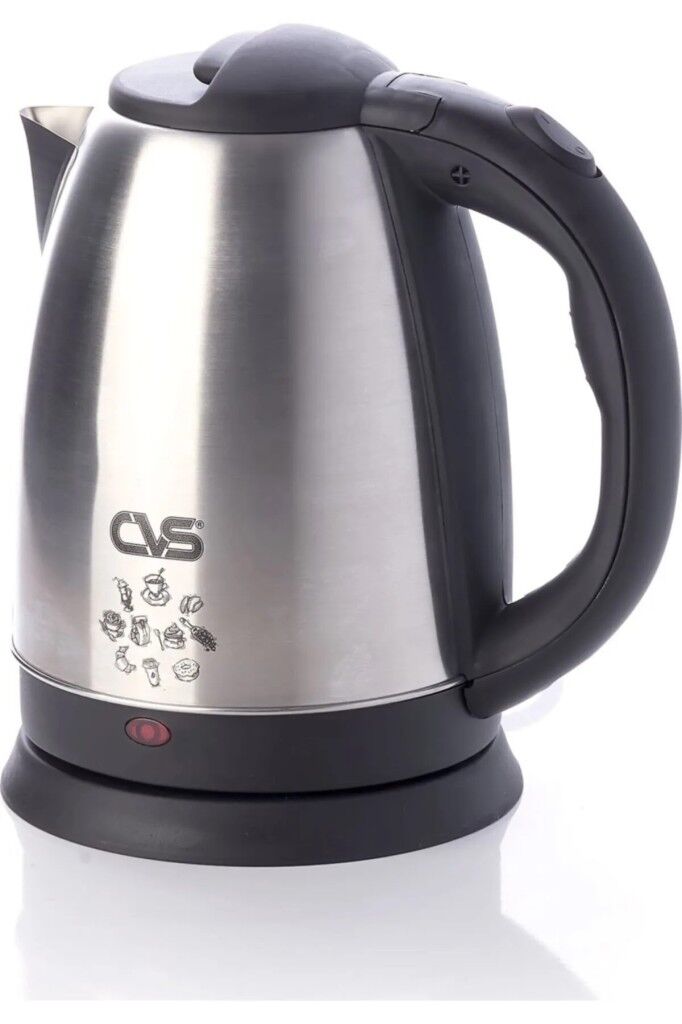 CVS Burgaz 1.8 Litre Paslanmaz Çelik Su Isıtıcı Kettle 2318