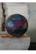 Kapris Fosforlu Desenli Dikişli Futbol Topu X733