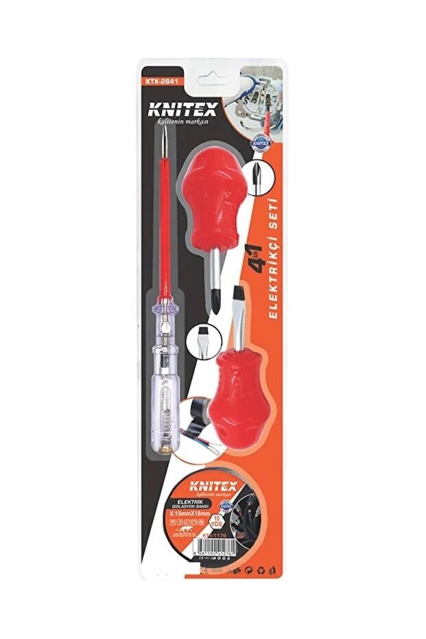 Knitex  4 İn 1 Elektrikçi Seti Ktx-2841