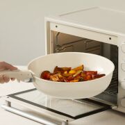 Kapris Beta 15 Parça Seramik Döküm Tencere Tava Seti Beige