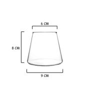 Perotti 6'lı Esposito Magnolia Cam Mag Cup 300 ml Bardak 15880