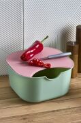Tasty 5 Prç. Çok Amaçlı Karıştırma Kabı Süzgeç Kesme Tahtası Hazırlık Seti