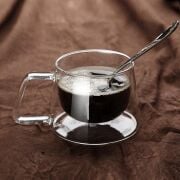 Perotti Çift Cidarlı Cam Kupa Bardak 200 ml 12476 (2 Adet)