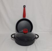 Gülsan 3 Parça Döküm Granit Set 26Cm