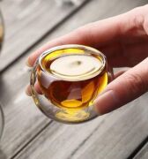 Perotti Double Wall 160 ml Cam Kupa 12472 (2 Adet)