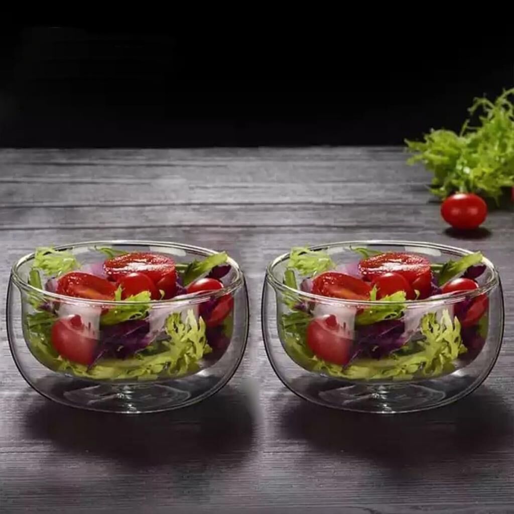 Perotti Double Wall 300 ml Cam Çerezlik 12479 (2 Adet)