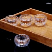 Perotti Double Wall 6'lı Cam Lokumluk Sosluk 12477