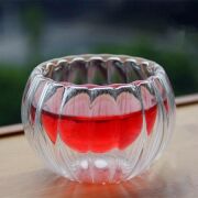 Perotti Double Wall 6'lı Cam Lokumluk Sosluk 12477