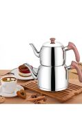 Özkent Vista Mini Boy 1,9 Lt Paslanmaz Çelik Çaydanlık Rosegold K390