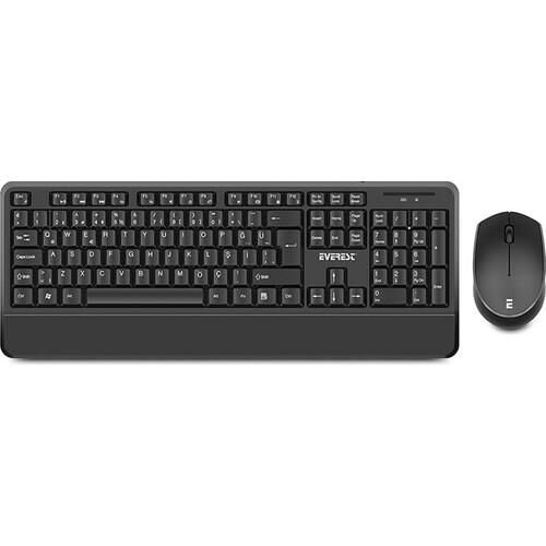 Everest KM-6176 Kablosuz Combo Q Multimedia Klavye & Mouse Set