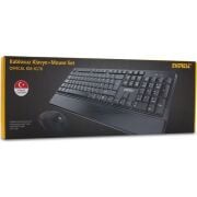Everest KM-6176 Kablosuz Combo Q Multimedia Klavye & Mouse Set