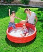 Bestway 51025 Kırmızı Şişme Havuz Çocuk Havuzu 122X25CM