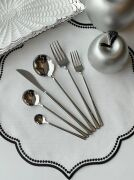 Arow Milano 36 Parça Çatal Kaşık Bıçak Seti 6 Kişilik Gümüş TR-3701