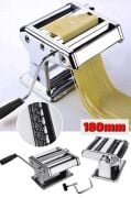 Büyük Boy Paslanmaz Çelik Manuel Erişte Ve Makarna Makinesı 180mm VD6176