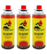 Power Bütan Propan Gaz Kartuşu Kamp Gazı 393 Ml 3 Adet