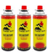 Power Bütan Propan Gaz Kartuşu Kamp Gazı 393 Ml 3 Adet
