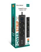 Fulltech 3 Lü Usb Akım Kordonlu Priz Ftr-13