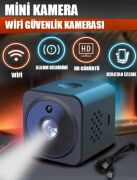 Mini Güvenlik WiFi Kamera Gece Görüş Sesli Gizli Kamera SA02