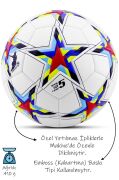Uefa Şampiyonlar Ligi Futbol Topu 4 Astarlı No:5 480 Gr + Pompa Hediyeli X500