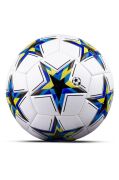 Uefa Şampiyonlar Ligi Futbol Topu 4 Astarlı No:5 480 Gr + Pompa Hediyeli X500