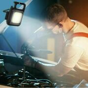 El Feneri LED Anahtarlıklı Şişe Açacağı Usb’li Şarj Edilebilir Cep Boy Jms-23